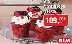 PAŞABAHÇE PATİSSERİE SERVİS TABAĞI 26 CM